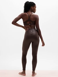Elation High Rise Matte Foil Shine 7/8 Legging