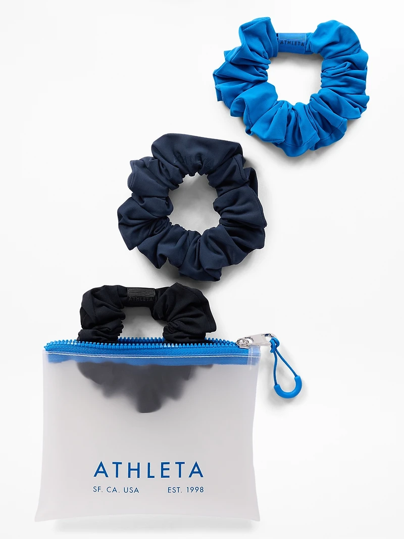 On The Go Scrunchie 3 Pack