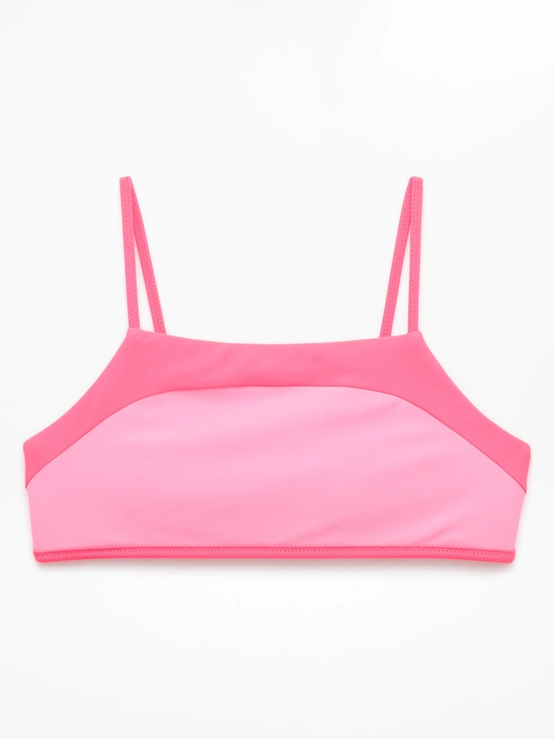 Athleta Girl Reversible Square Neck Bikini Top