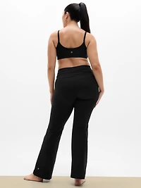 Transcend High Rise Fold Over Flare Legging
