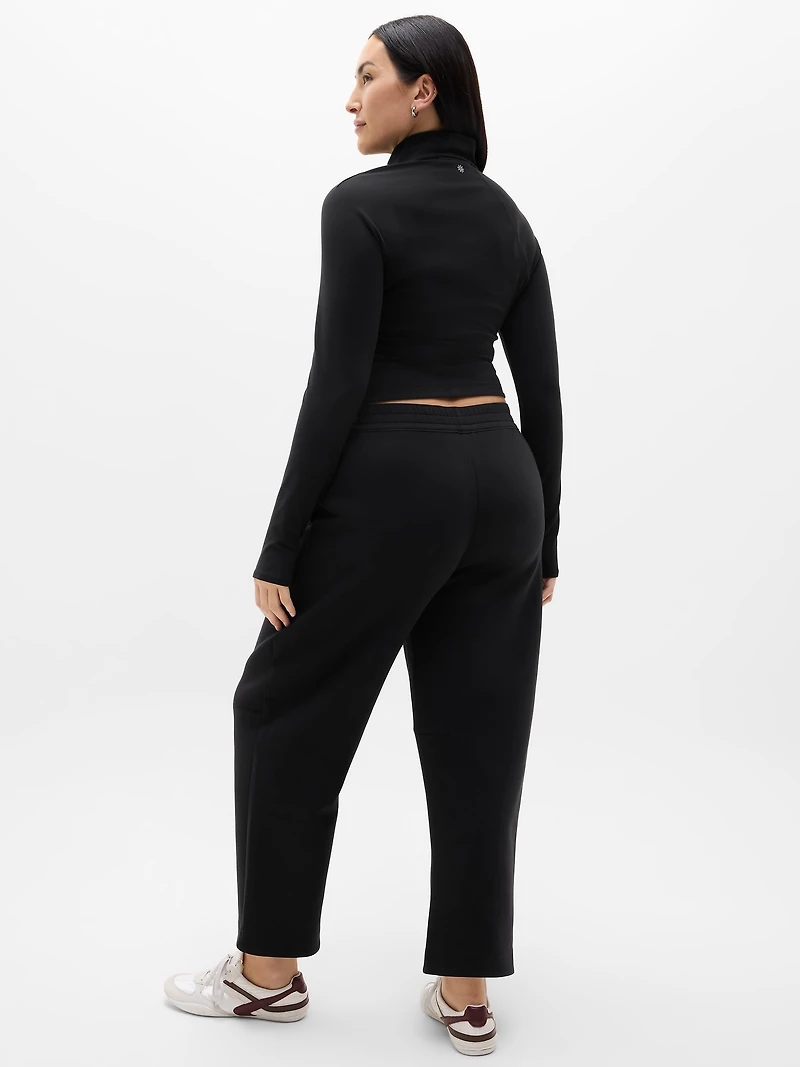 Form Knit Mid Rise Barrel Pant