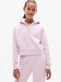 Athleta Girl All Day Half Zip Hoodie