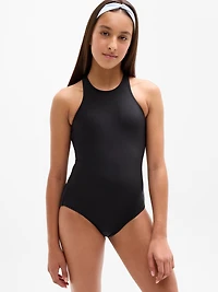Athleta Girl High Neck One Piece