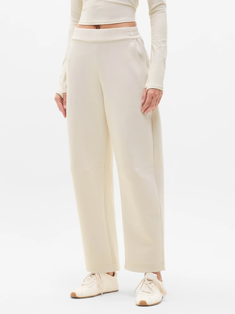 Form Knit Mid Rise Barrel Pant