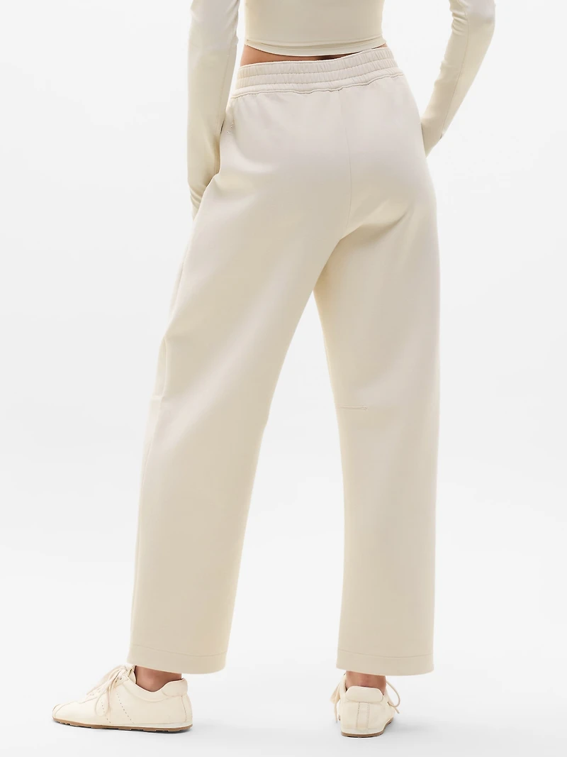 Form Knit Mid Rise Barrel Pant