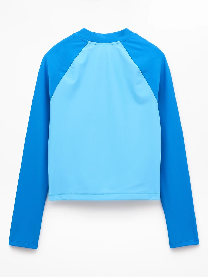 Athleta Girl Mock Neck Rashguard