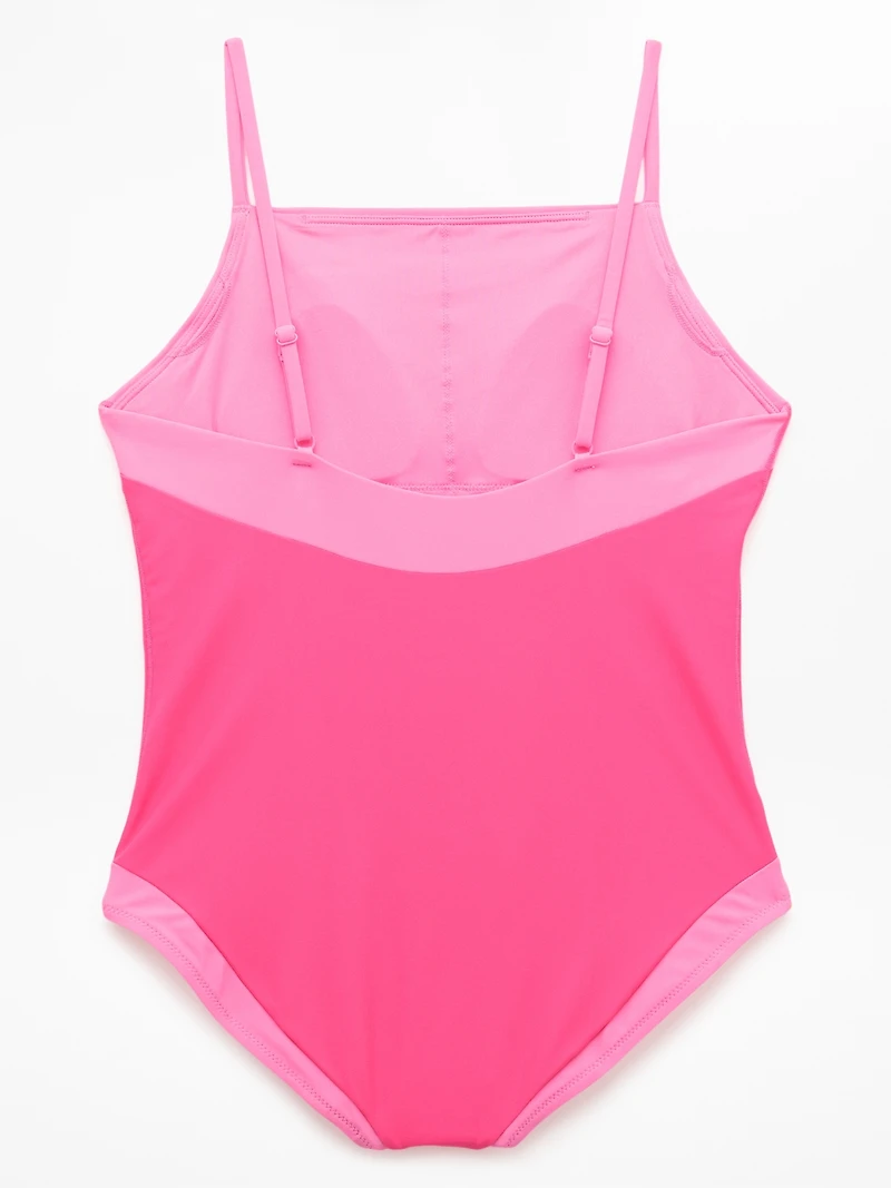 Athleta Girl Adjustable Square Neck One Piece