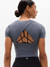 Transcend Open Back Tee