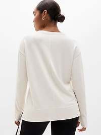 Seasoft V Neck Sweatshirt