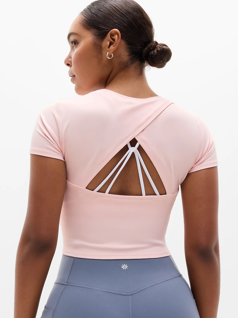 Transcend Open Back Tee