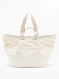 Coated Canvas Court Tote