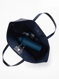 Coated Canvas Carry All Tote