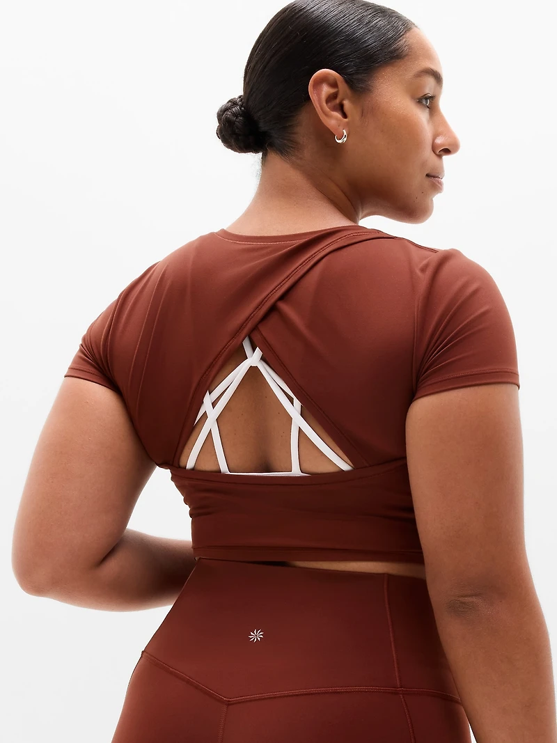 Transcend Open Back Tee