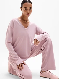 Seasoft V Neck Sweatshirt