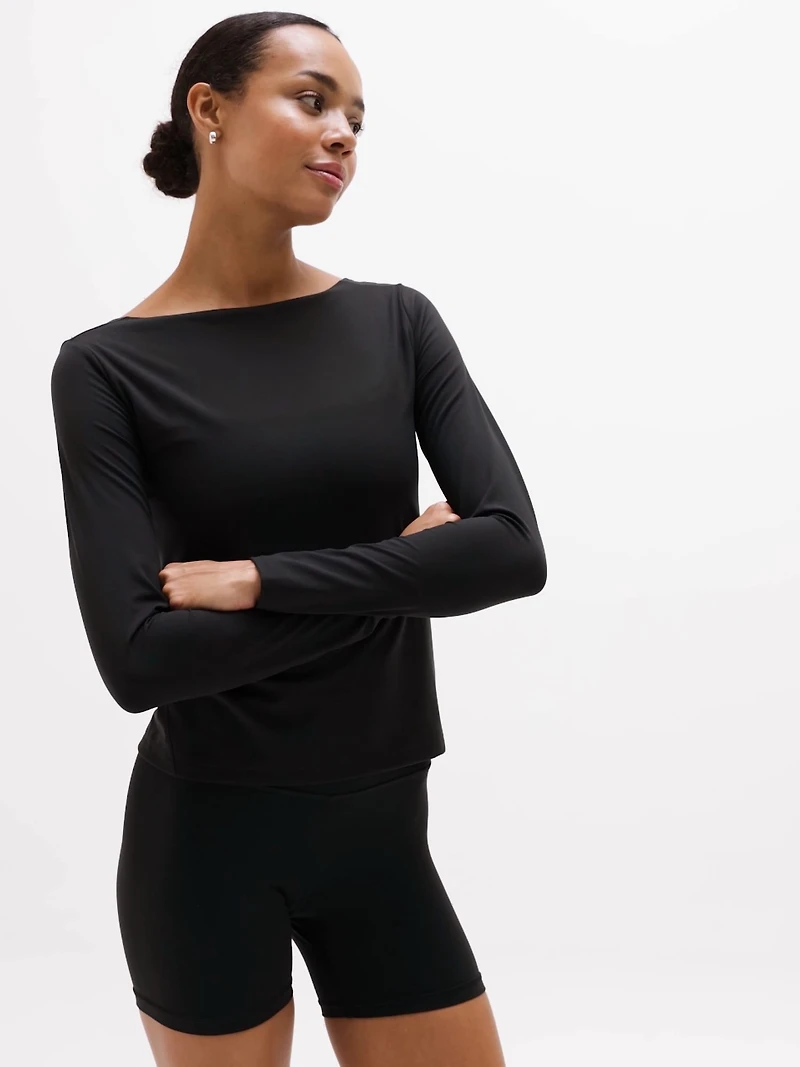 BodyMove Scoop Back Top