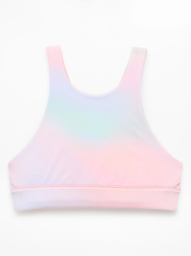 Athleta Girl High Neck Reversible Bikini Top