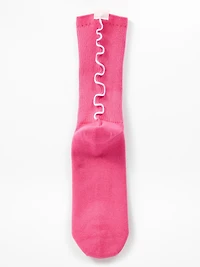 Athleta Ruffle Novelty Everyday Crew Sock 2-Pack