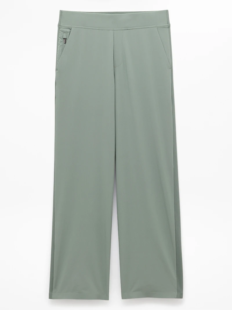 Brooklyn Mid Rise Wide Leg Pant