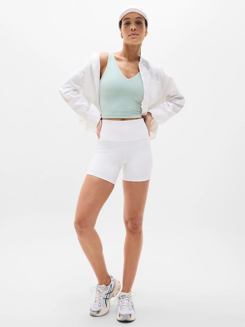 Transcend V-Neck Crop Sports Bra A-C