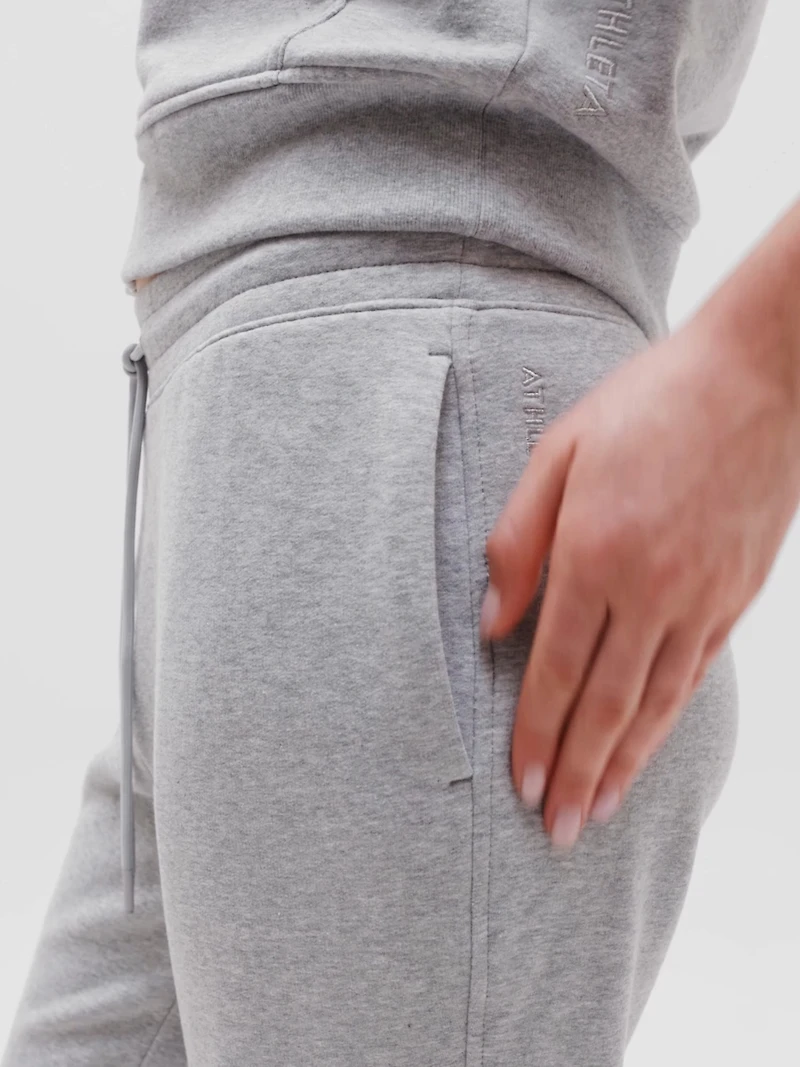 Forever Fleece Mid Rise Flare Pant