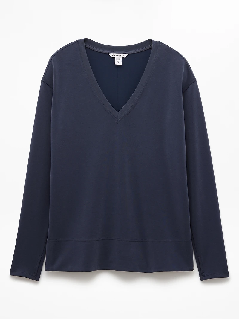 Seasoft V Neck Sweatshirt