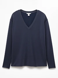 Seasoft V Neck Sweatshirt