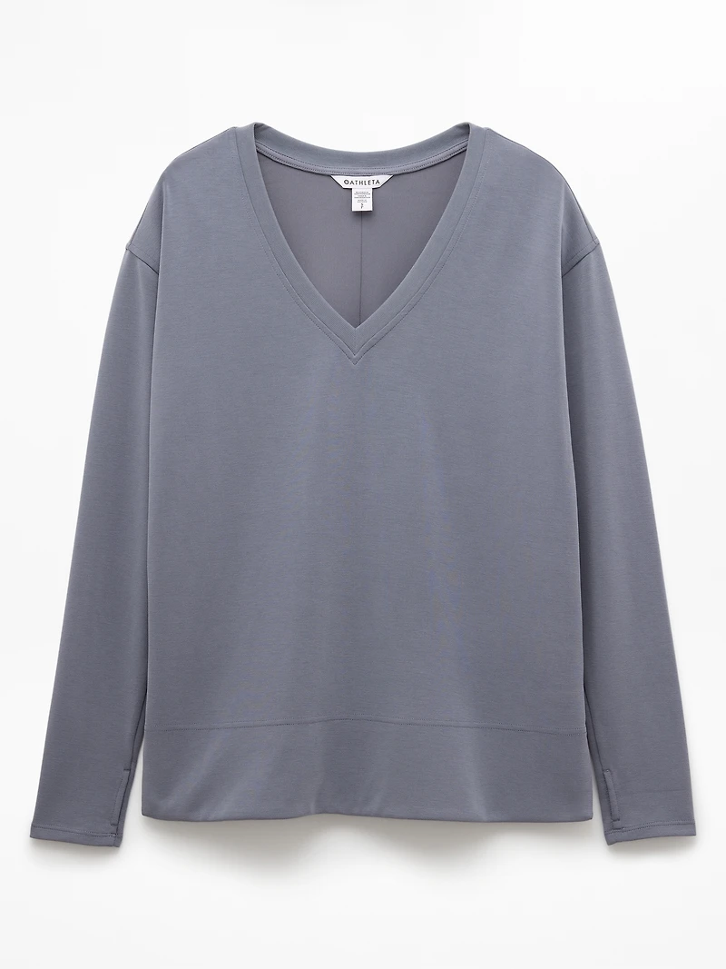 Seasoft V Neck Sweatshirt