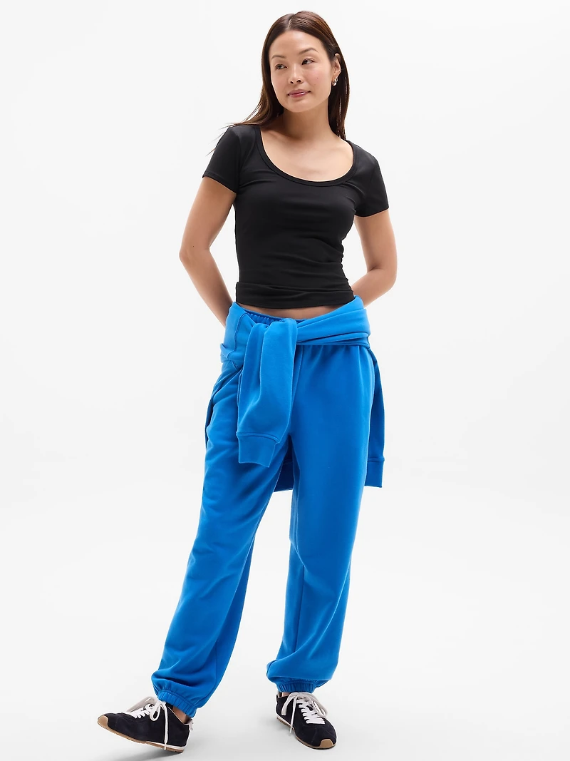 Signature Rib Scoop Tee