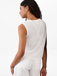 Getaway Linen Blend Muscle Tank