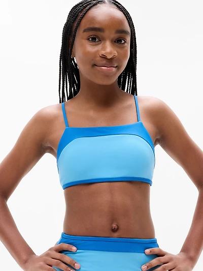 Athleta Girl Reversible Square Neck Bikini Top