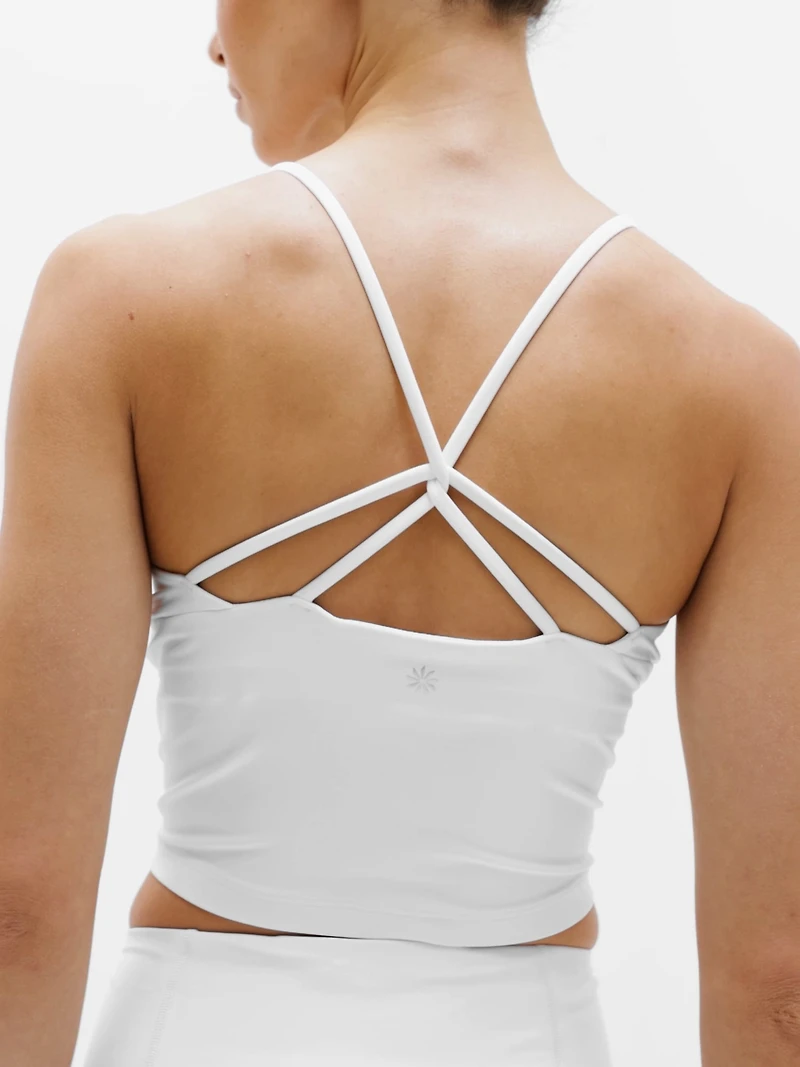 Transcend Thin Strap Crop Bra