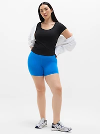 Signature Rib Scoop Tee