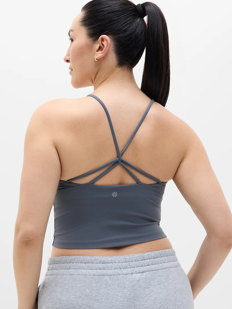 Transcend Thin Strap Crop Bra
