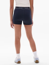 Athleta Girl Chit Chat Logo Short