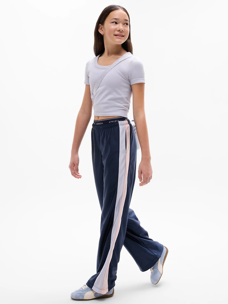 Athleta Girl Rise Above Rib Scoop Tee