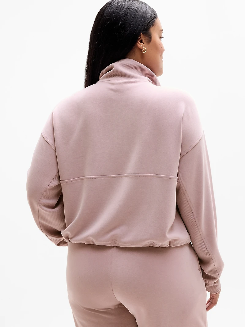 Seasoft Rib 1/4 Zip Popover