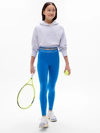 Athleta Girl High Rise Chit Chat Logo Legging