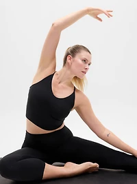 Transcend Thin Strap Crop Bra