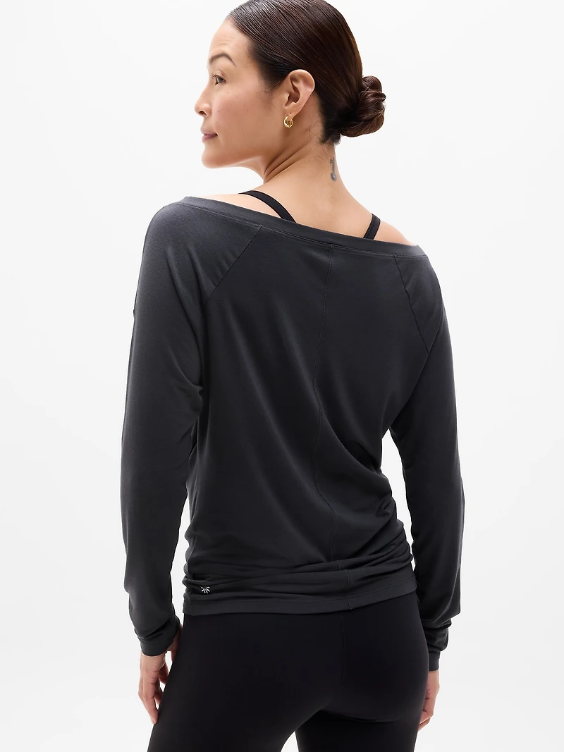 Move With Ease Off The Shoulder Top