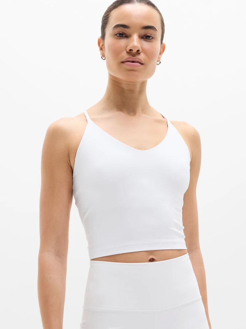 Transcend Thin Strap Crop Bra