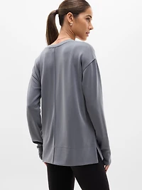 Seasoft V Neck Sweatshirt