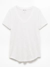 Breezy Scoop V-Neck Tee