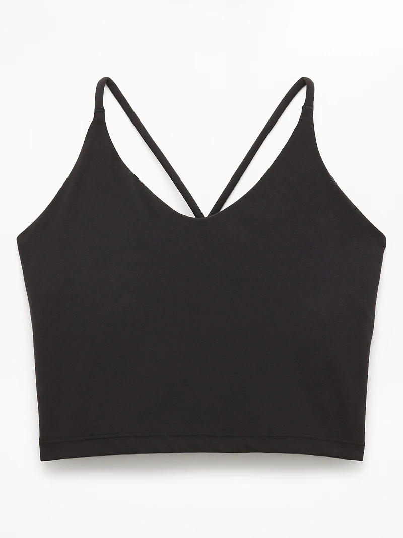 Transcend Thin Strap Crop Bra