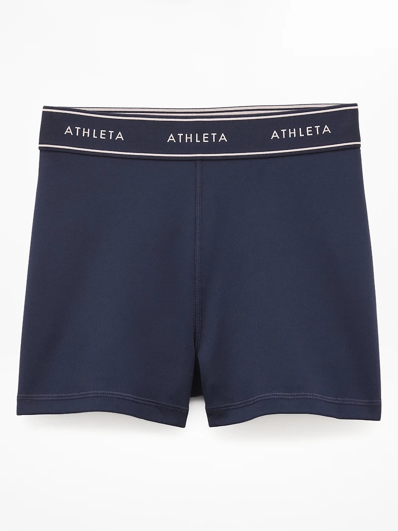 Athleta Girl Chit Chat Logo Short