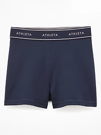 Athleta Girl Chit Chat Logo Short