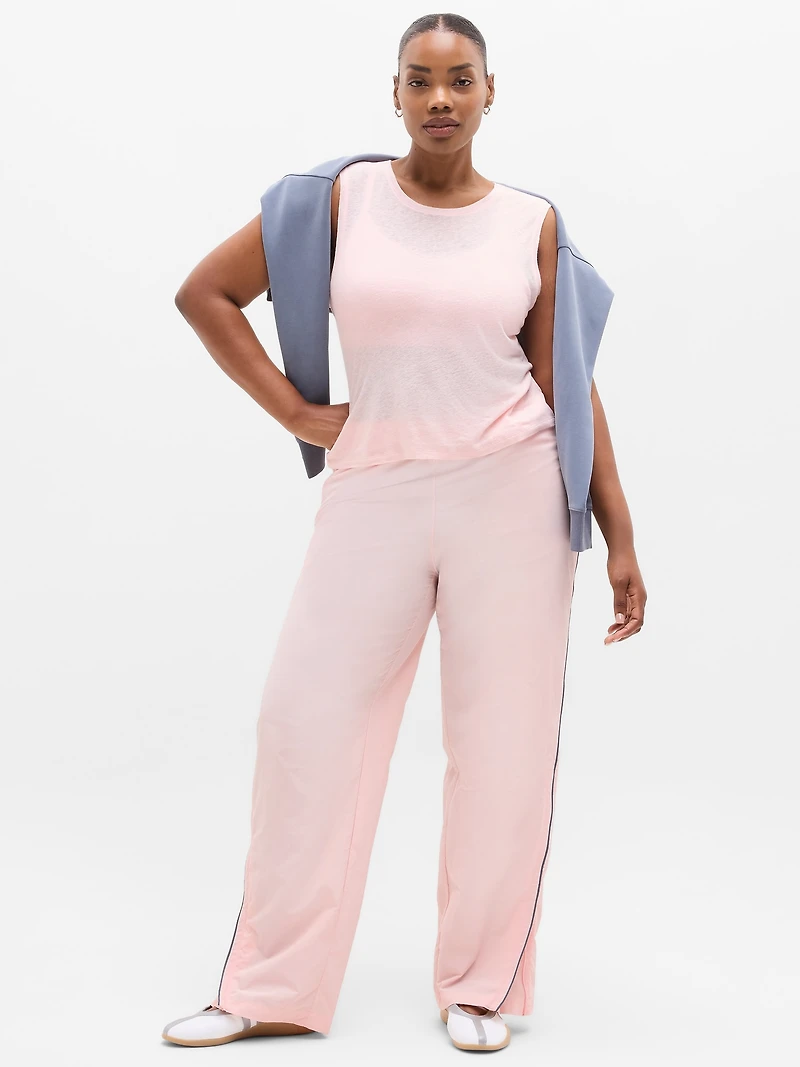 Getaway Linen Blend Muscle Tank