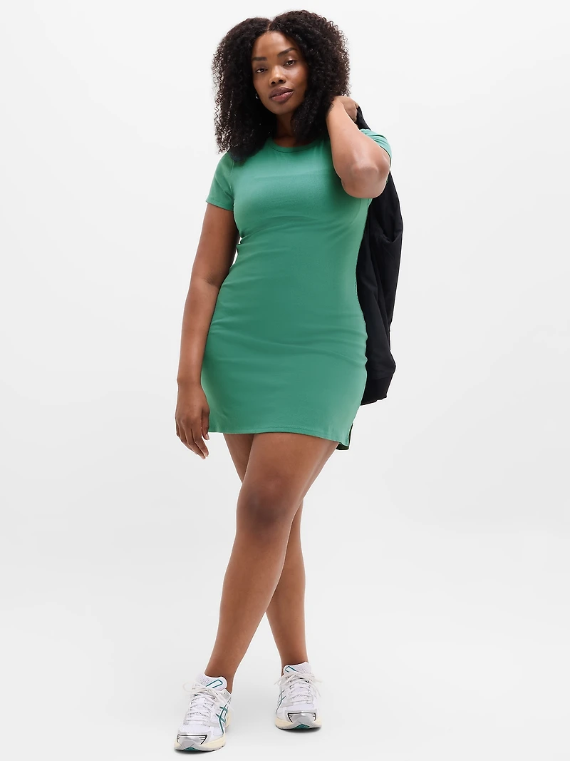 Signature Rib Tee Dress