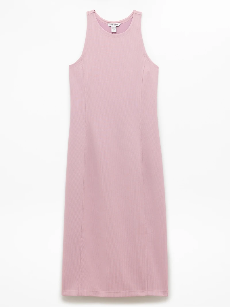 Seasoft Rib Midi Tank Dress