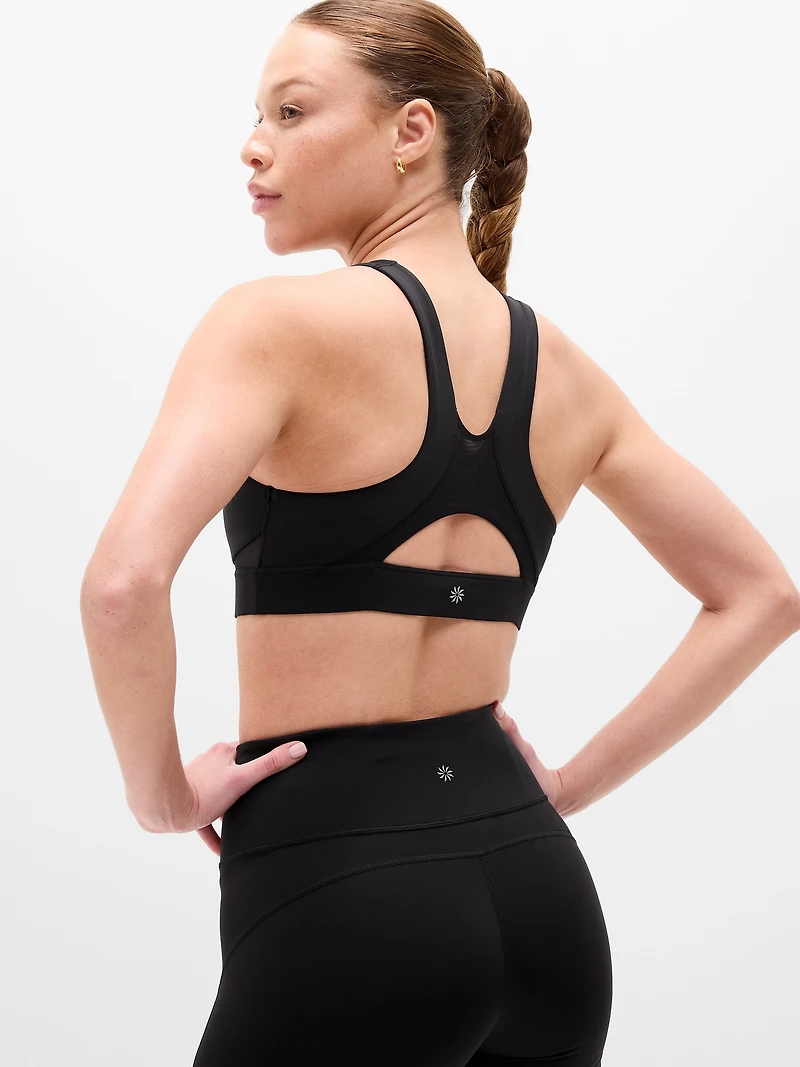 Interval Mesh Sports Bra D-DD