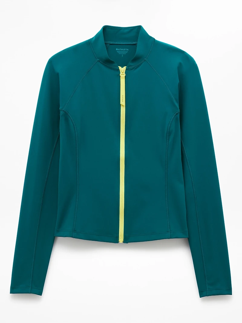 Zip-Front Rashguard